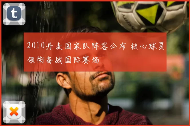 2010丹麦国家队阵容公布 核心球员领衔备战国际赛场