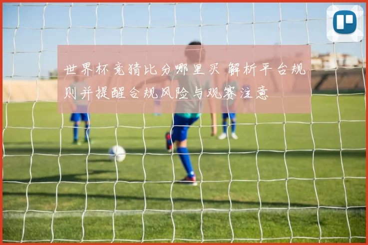 世界杯竞猜比分哪里买 解析平台规则并提醒合规风险与观赛注意