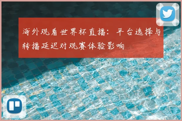海外观看世界杯直播：平台选择与转播延迟对观赛体验影响